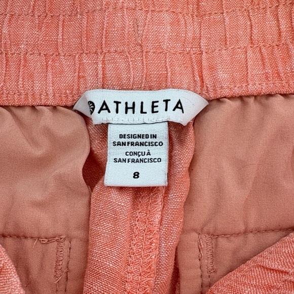 Athleta CABO LINEN JOGGER , sz : 8 - Picture 8 of 9